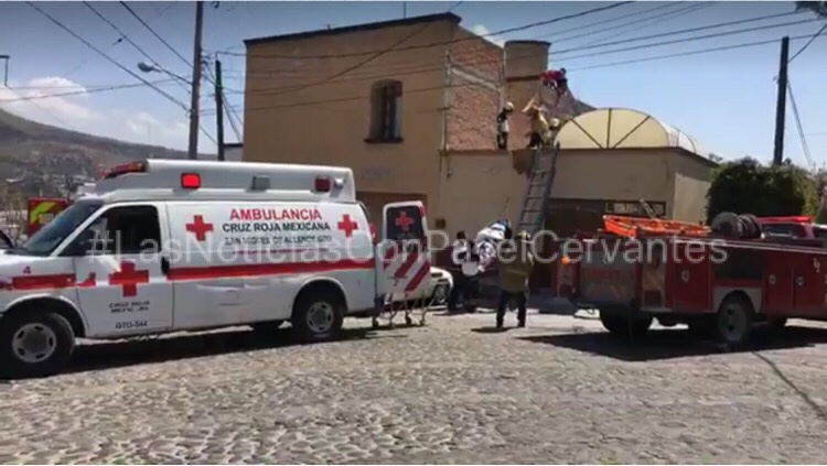 SE ELECTROCUTA PINTOR