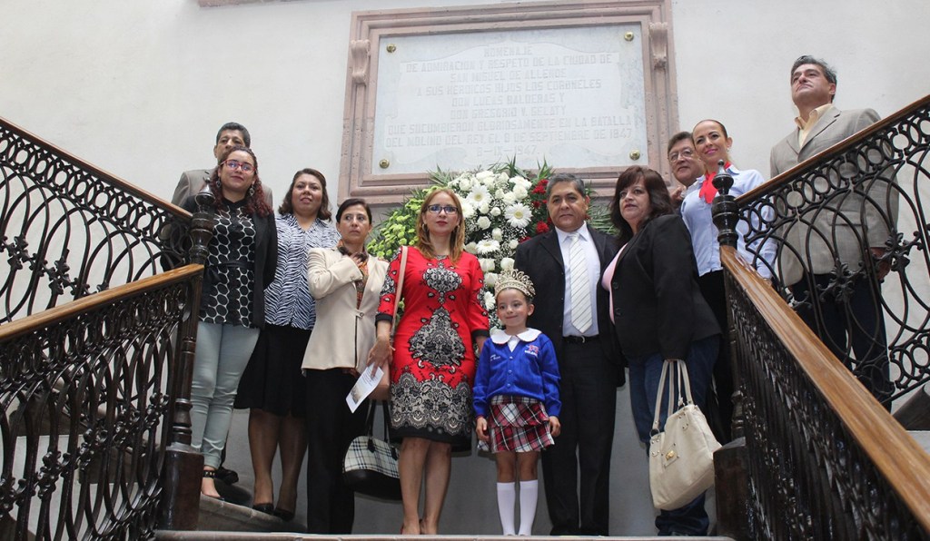 HONRAN A LUCAS BALDERAS Y GREGORIO GELATY EN 171 ANIVERSARIO DE LA BATALLA DEL MOLINO DEL&nbsp;REY