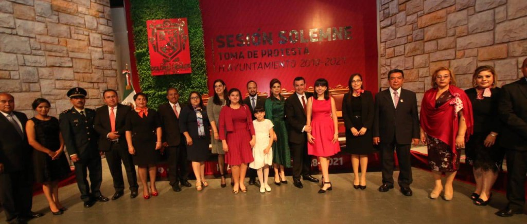 Toma Protesta de Ley el Nuevo Alcalde Miguel Ángel Rayas y Miembros del Ayuntamiento&nbsp;2018-2021